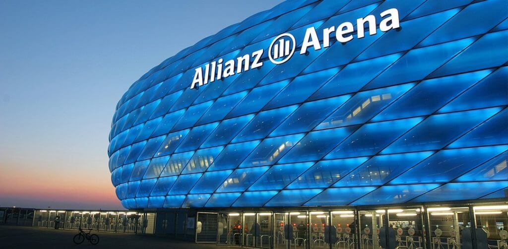 etfe film used on allianz arena